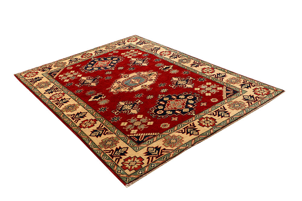 Firebrick Kazak 4' 10 x 6' 7 - No. 67475 - ALRUG Rug Store