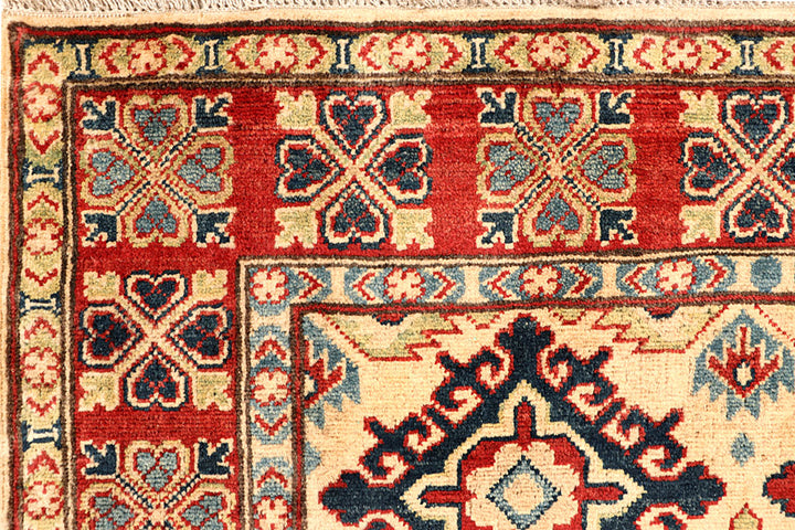 Bisque Kazak 4' 11 x 6' 6 - No. 67476 - ALRUG Rug Store