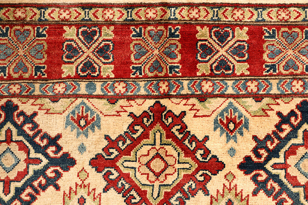 Bisque Kazak 4' 11 x 6' 6 - No. 67476 - ALRUG Rug Store