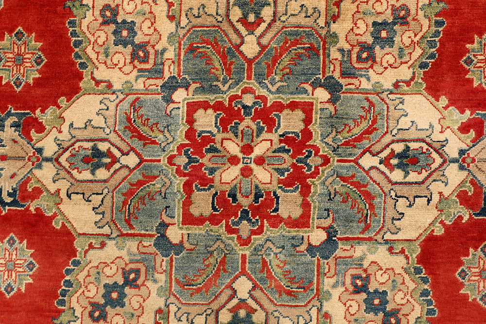 Firebrick Kazak 8' 4 x 11' 10 - No. 67477 - ALRUG Rug Store
