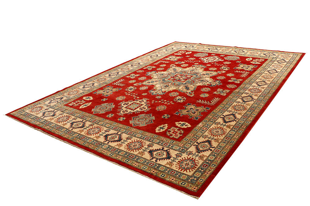 Firebrick Kazak 8' 4 x 11' 10 - No. 67477 - ALRUG Rug Store