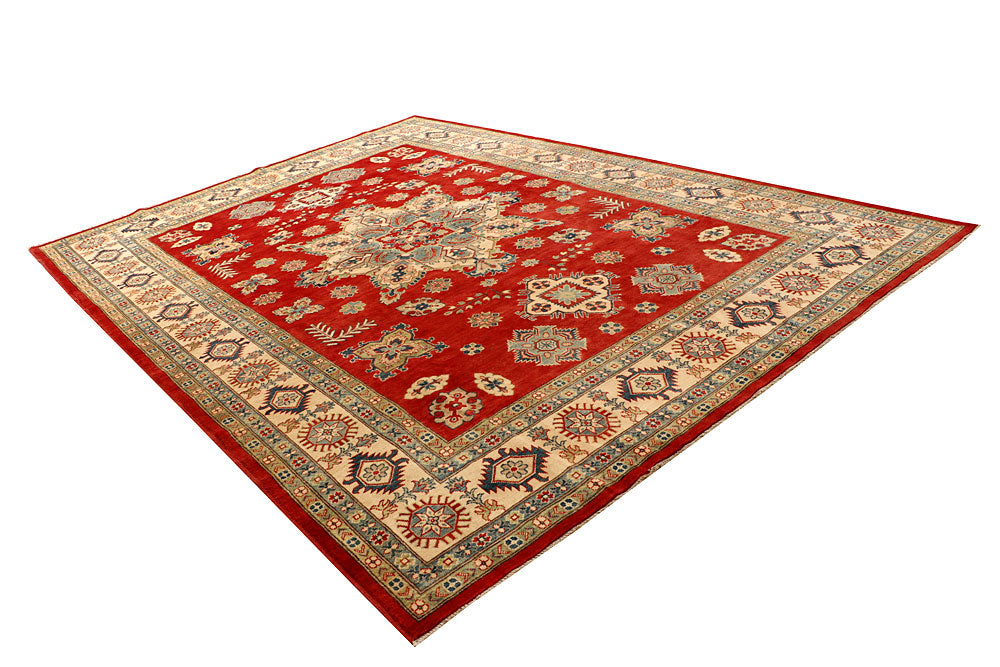 Firebrick Kazak 8' 4 x 11' 10 - No. 67477 - ALRUG Rug Store