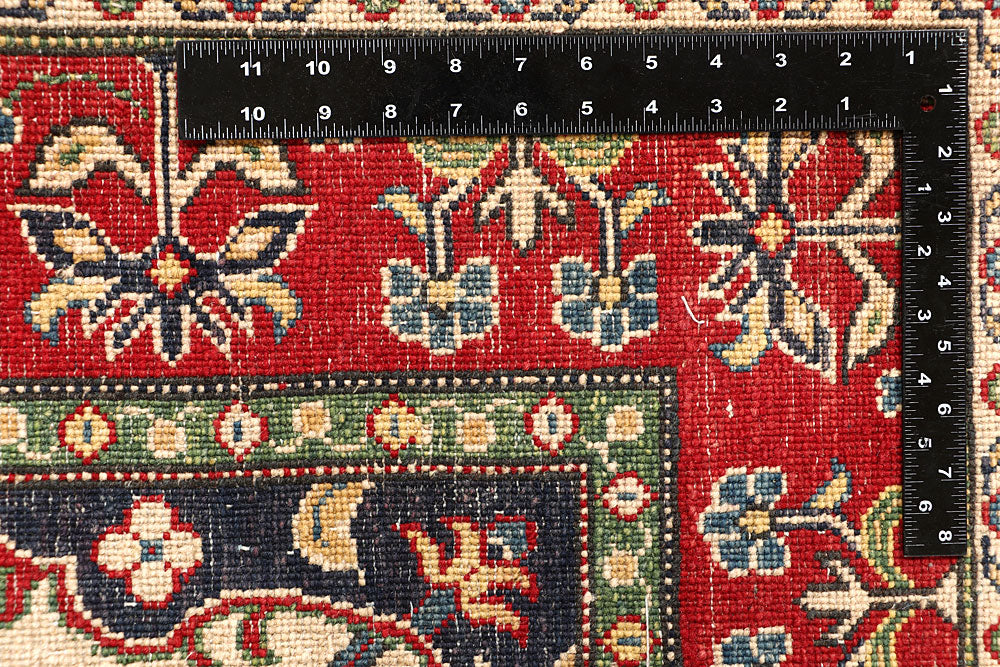 Cadet Blue Kazak 4' 8 x 6' 3 - No. 67479 - ALRUG Rug Store