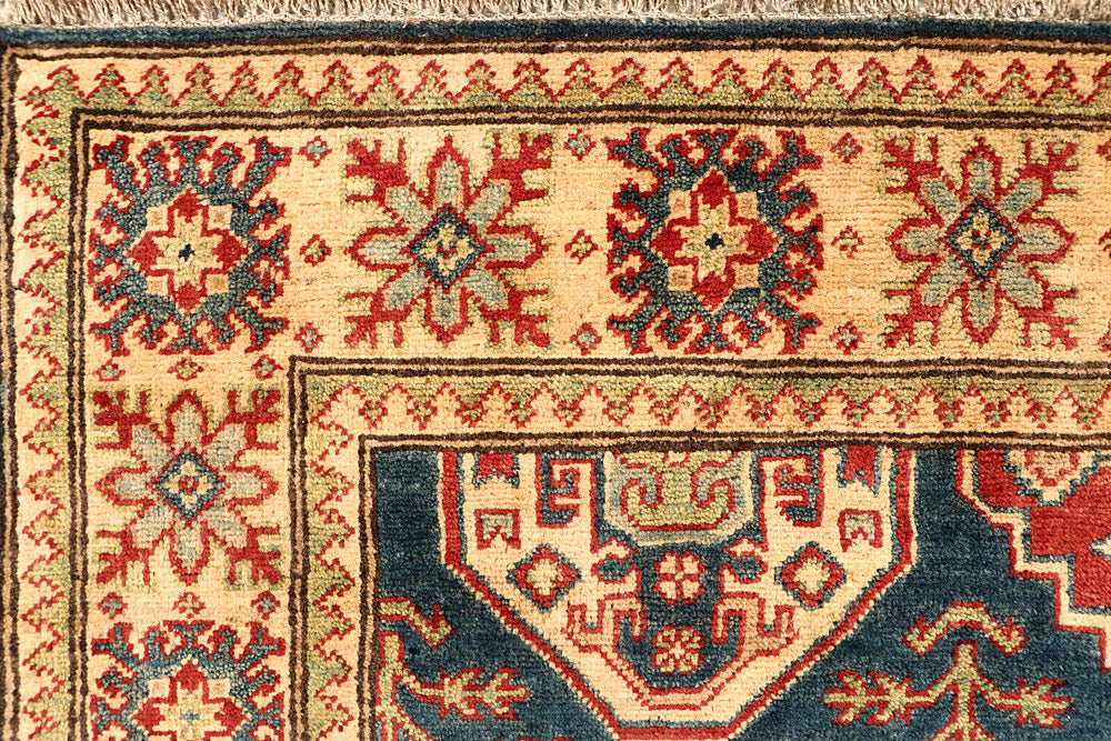 Dark Blue Kazak 4' 10 x 6' 7 - No. 67480 - ALRUG Rug Store