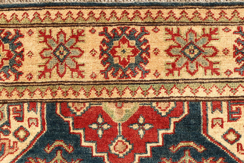Dark Blue Kazak 4' 10 x 6' 7 - No. 67480 - ALRUG Rug Store