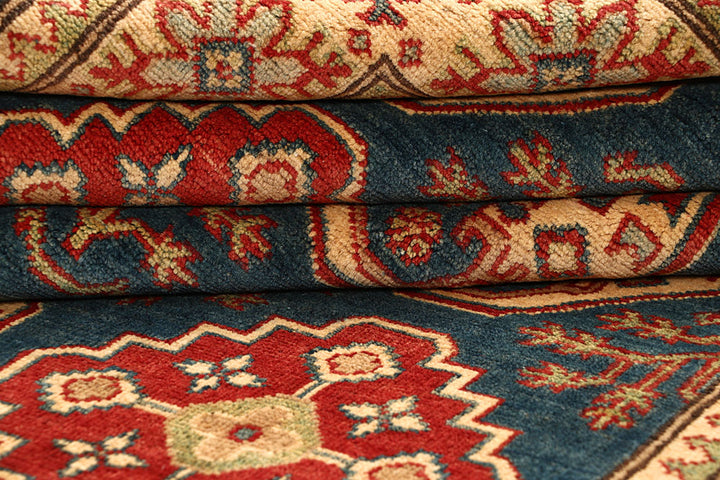 Dark Blue Kazak 4' 10 x 6' 7 - No. 67480 - ALRUG Rug Store