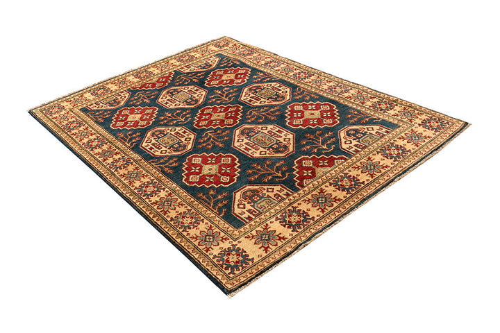 Dark Blue Kazak 4' 10 x 6' 7 - No. 67480 - ALRUG Rug Store