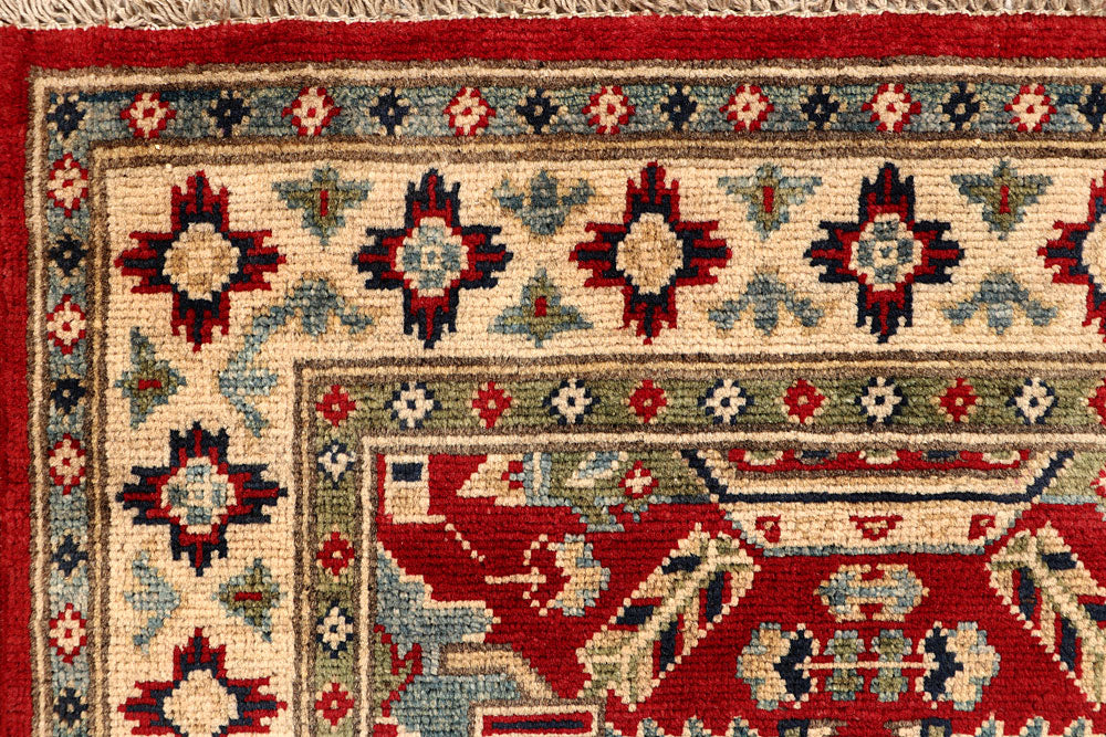 Firebrick Kazak 2' 7 x 9' 9 - No. 67482 - ALRUG Rug Store