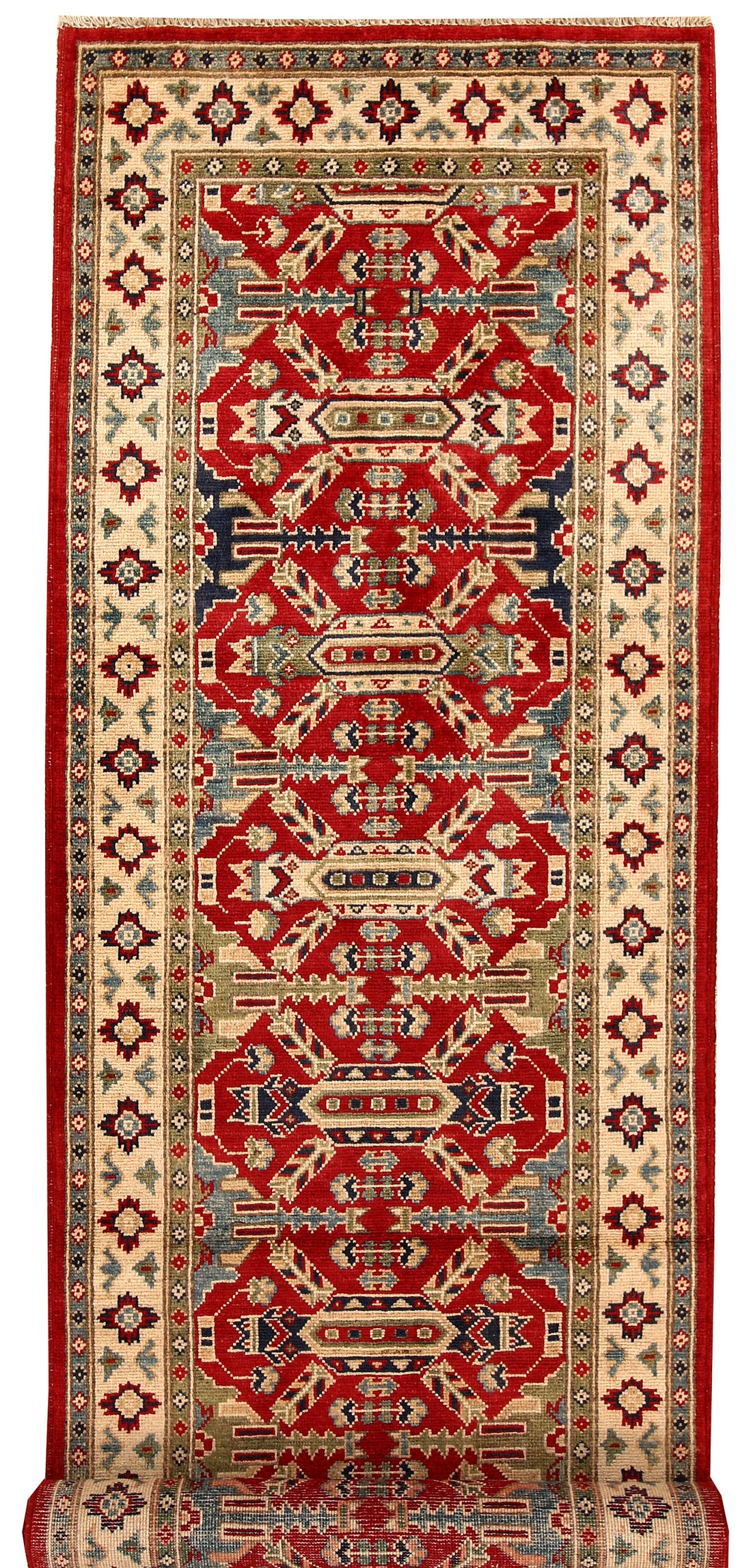 Firebrick Kazak 2' 7 x 9' 9 - No. 67482 - ALRUG Rug Store