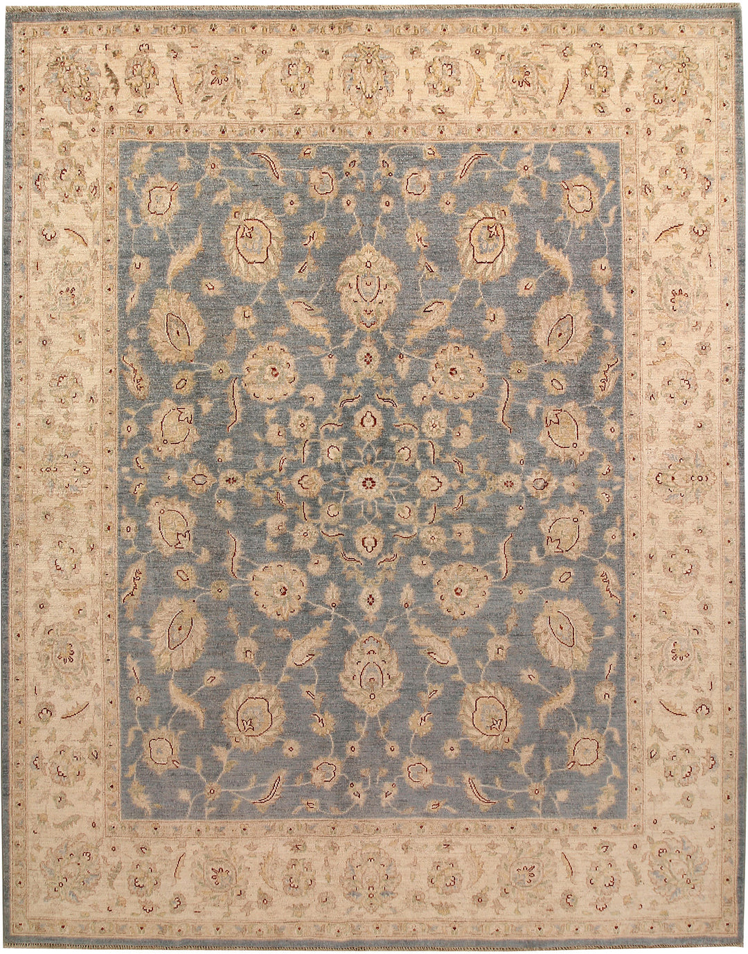 Light Slate Grey Ziegler 7' 10 x 9' 11 - No. 67484 - ALRUG Rug Store