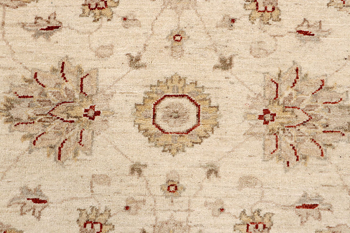 Navajo White Oushak 4' 6 x 6' 10 - No. 67487 - ALRUG Rug Store