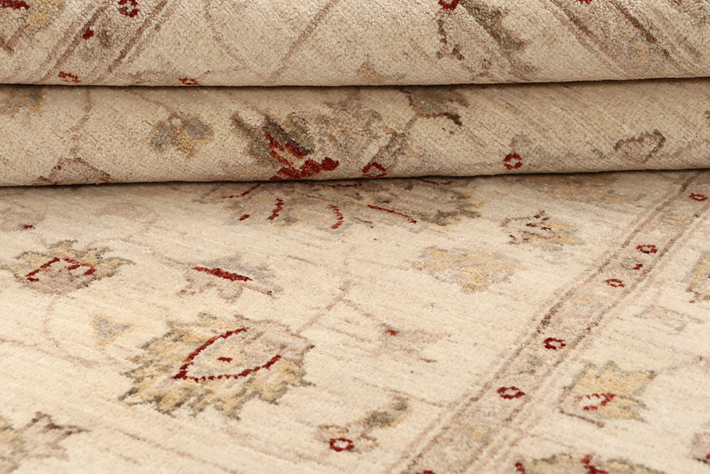 Navajo White Oushak 4' 6 x 6' 10 - No. 67487 - ALRUG Rug Store