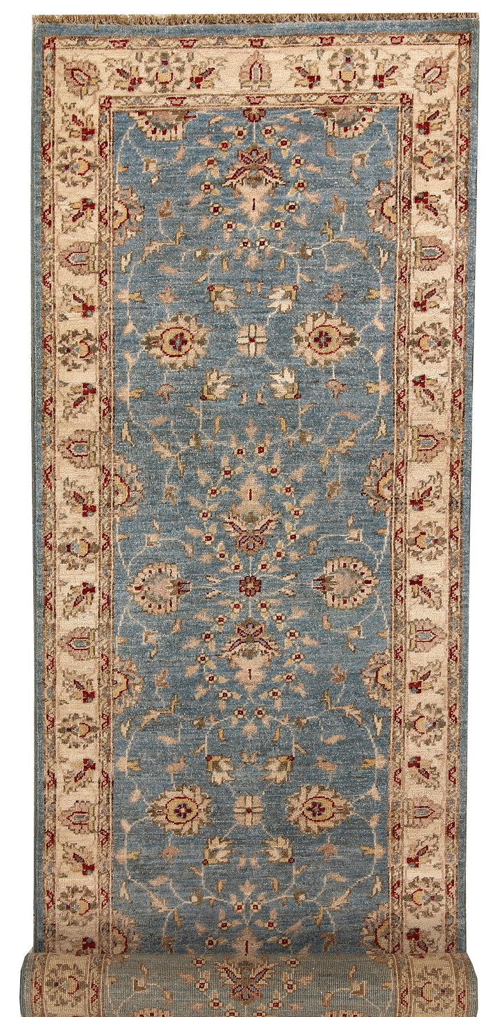 Light Slate Grey Ziegler 2' 7 x 9' 5 - No. 67490 - ALRUG Rug Store