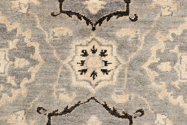 Dark Grey Ziegler 2'  9" x 9'  8" - No. QA30515