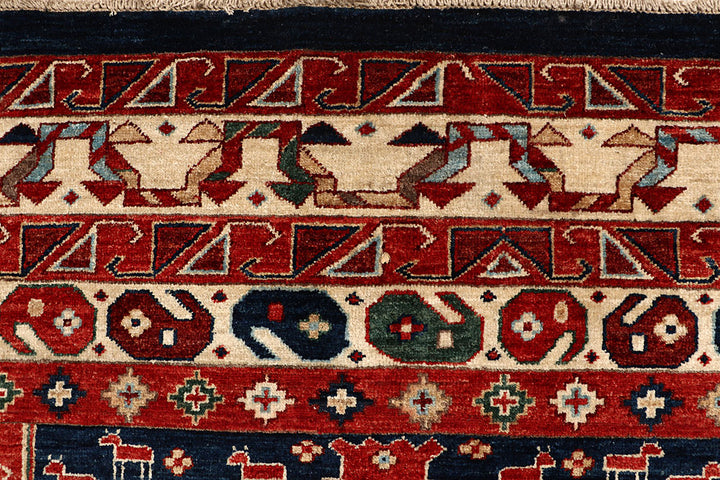 Multi Colored Ziegler 9' 3 x 12' 8 - No. 67495 - ALRUG Rug Store