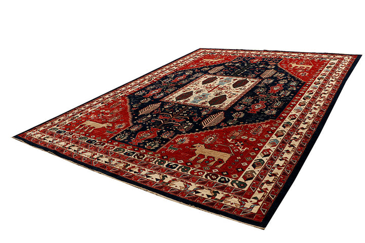 Multi Colored Ziegler 9' 3 x 12' 8 - No. 67495 - ALRUG Rug Store