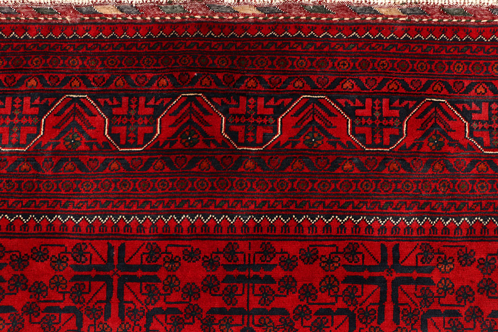Dark Red Khal Mohammadi 6' 5 x 9' 9 - No. 67499 - ALRUG Rug Store