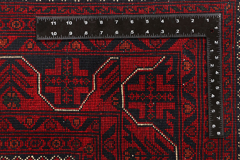 Dark Red Khal Mohammadi 6' 5 x 9' 9 - No. 67499 - ALRUG Rug Store