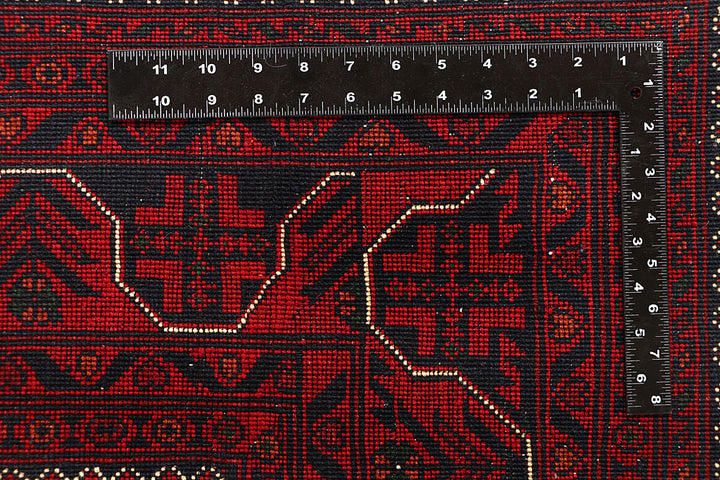 Dark Red Khal Mohammadi 6' 5 x 9' 9 - No. 67499 - ALRUG Rug Store