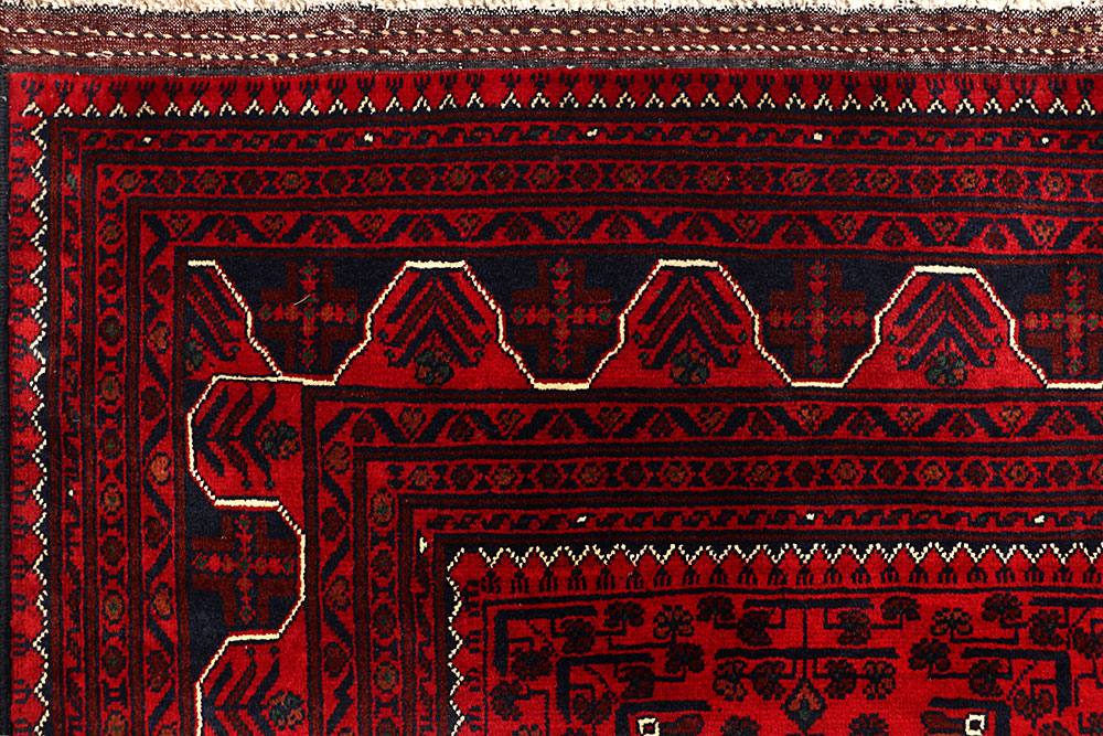 Dark Red Khal Mohammadi 6' 6 x 9' 6 - No. 67500 - ALRUG Rug Store