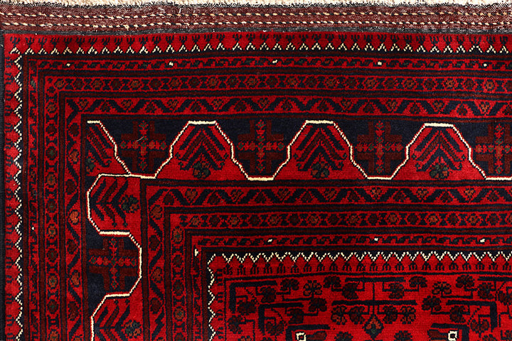 Dark Red Khal Mohammadi 6' 6 x 9' 6 - No. 67500 - ALRUG Rug Store