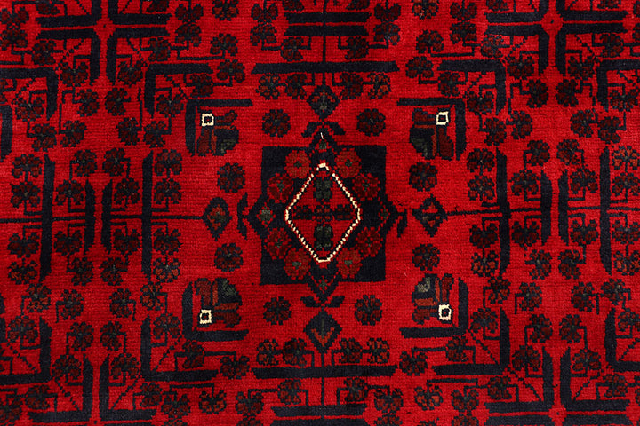 Dark Red Khal Mohammadi 6' 6 x 9' 6 - No. 67500 - ALRUG Rug Store