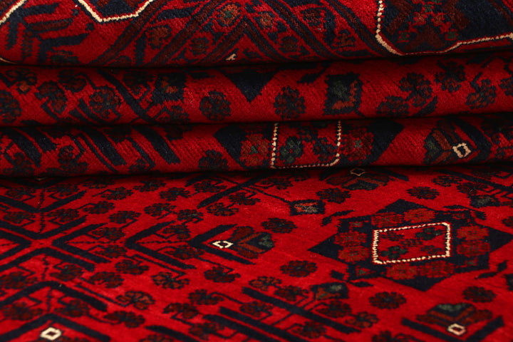Dark Red Khal Mohammadi 6' 6 x 9' 6 - No. 67500 - ALRUG Rug Store