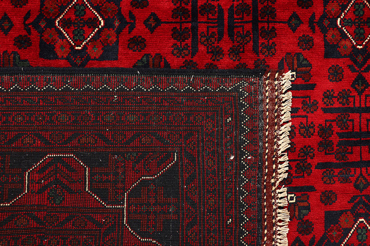 Dark Red Khal Mohammadi 6' 6 x 9' 6 - No. 67500 - ALRUG Rug Store
