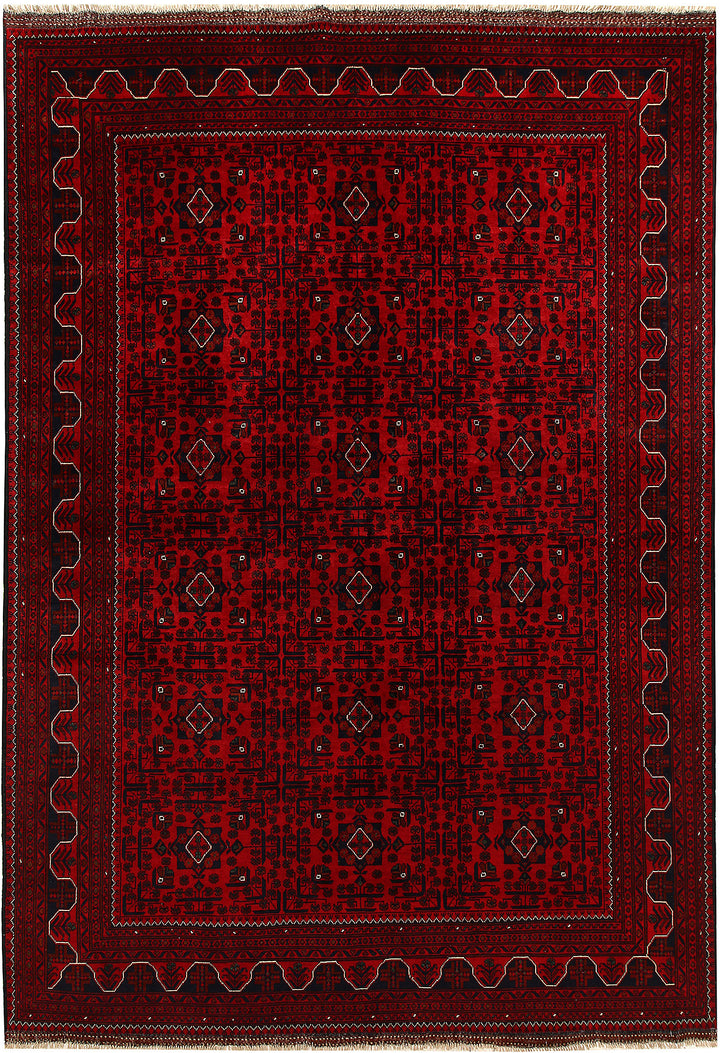 Dark Red Khal Mohammadi 6' 6 x 9' 6 - No. 67500 - ALRUG Rug Store