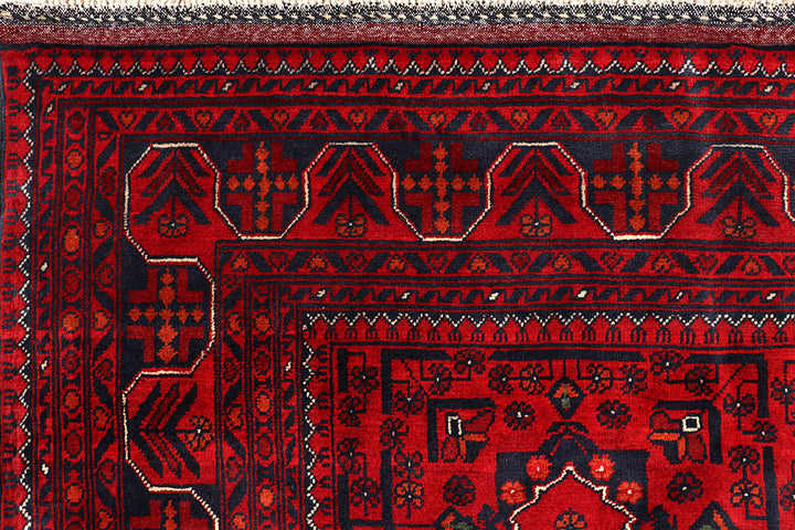 Dark Red Khal Mohammadi 6' 6 x 9' 4 - No. 67501 - ALRUG Rug Store