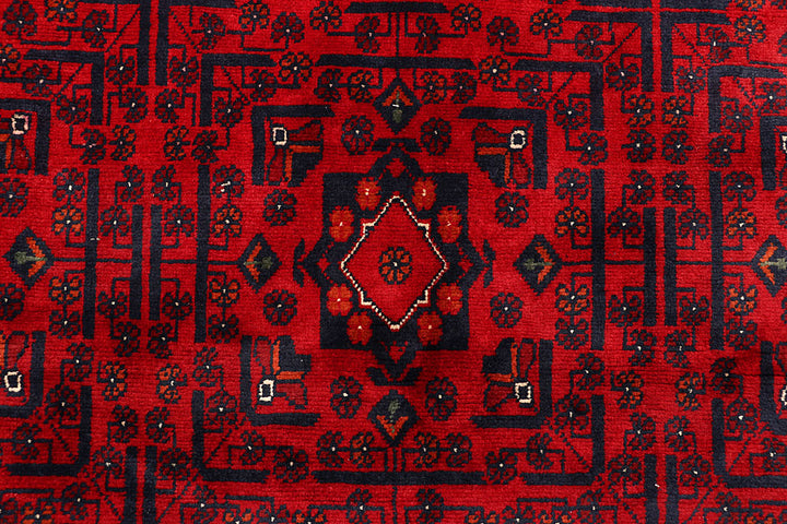 Dark Red Khal Mohammadi 6' 6 x 9' 4 - No. 67501 - ALRUG Rug Store