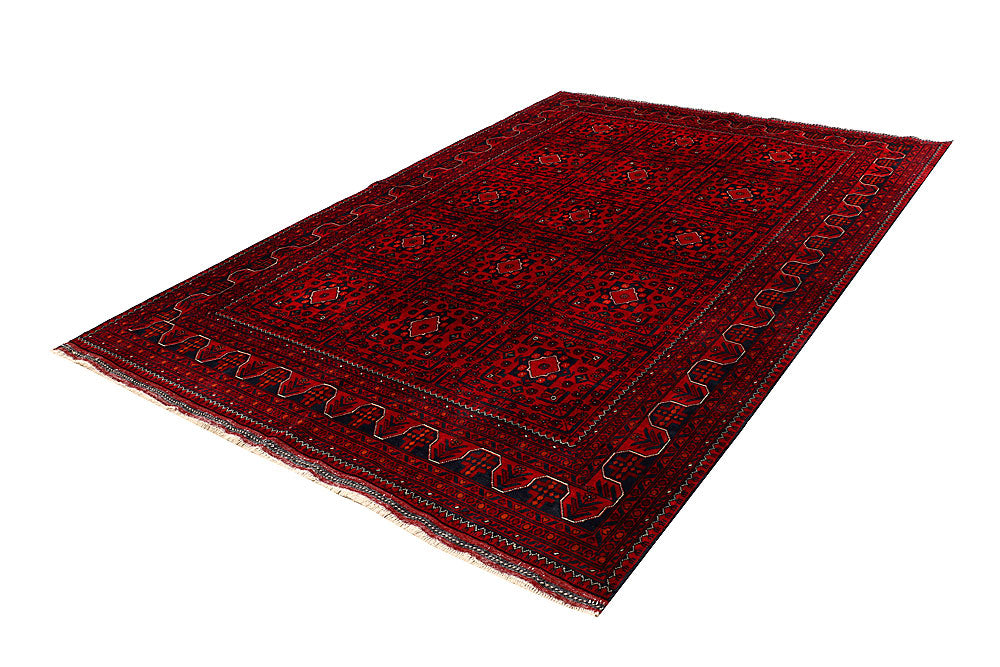 Dark Red Khal Mohammadi 6' 6 x 9' 4 - No. 67501 - ALRUG Rug Store