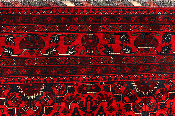 Dark Red Khal Mohammadi 6' 5 x 9' 10 - No. 67502 - ALRUG Rug Store