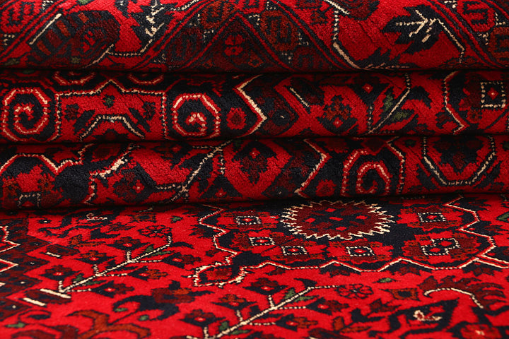 Dark Red Khal Mohammadi 6' 5 x 9' 10 - No. 67502 - ALRUG Rug Store