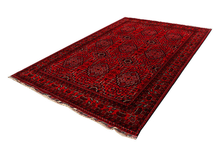 Dark Red Khal Mohammadi 6' 5 x 9' 10 - No. 67502 - ALRUG Rug Store