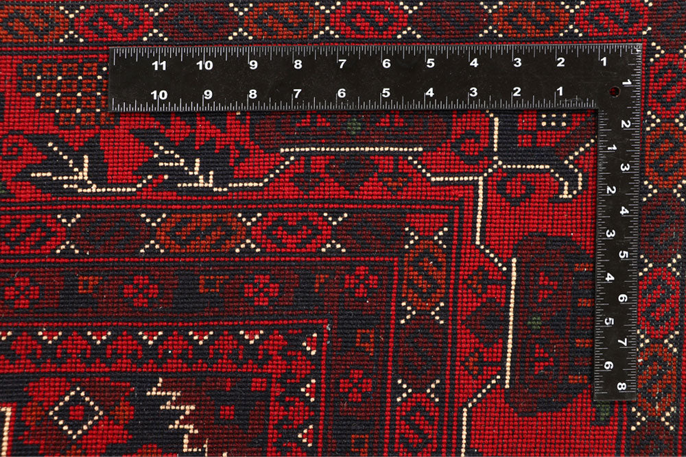 Dark Red Khal Mohammadi 6' 5 x 9' 10 - No. 67502 - ALRUG Rug Store