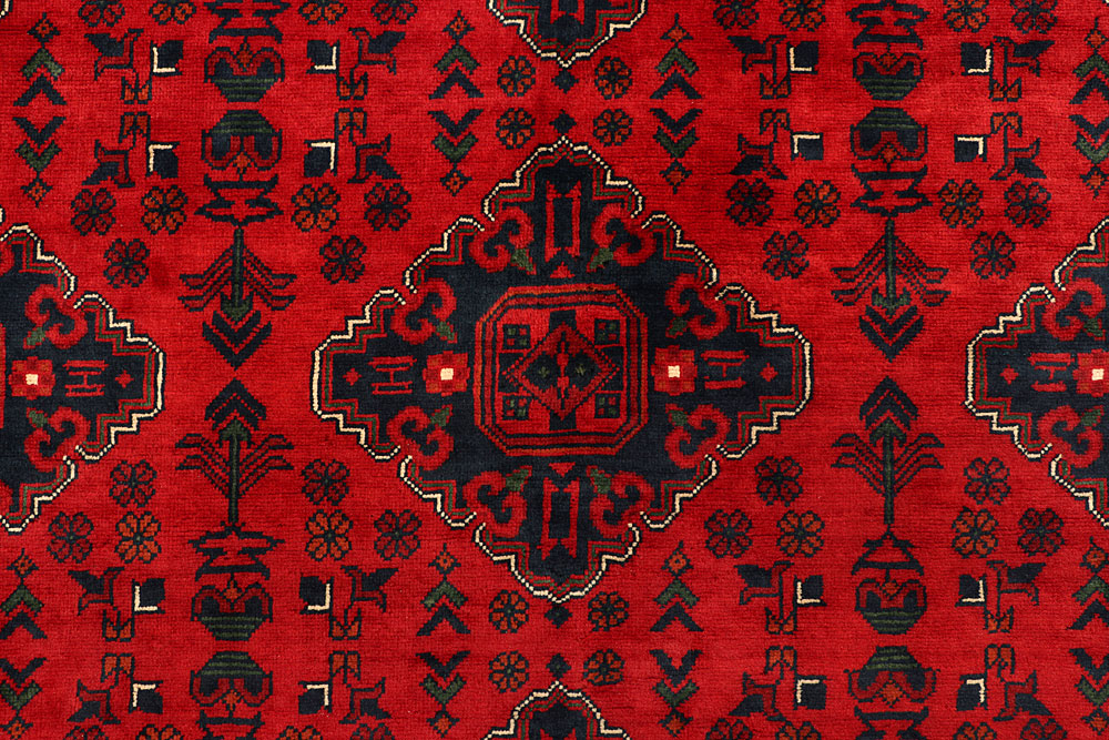 Red Khal Mohammadi 6' 6 x 9' 5 - No. 67503 - ALRUG Rug Store