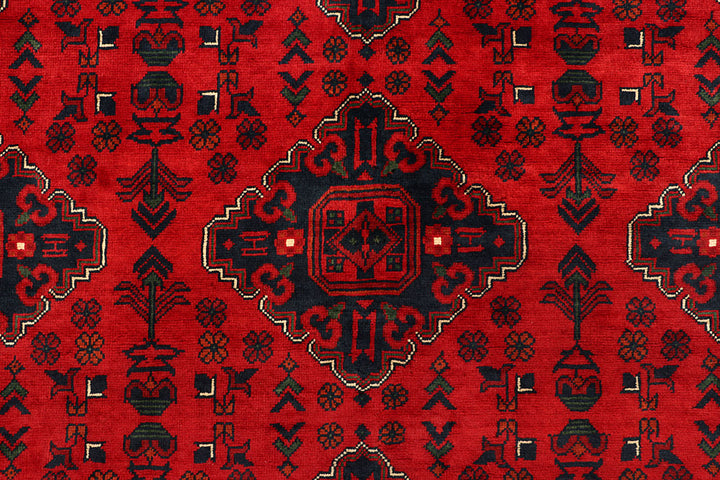 Red Khal Mohammadi 6' 6 x 9' 5 - No. 67503 - ALRUG Rug Store