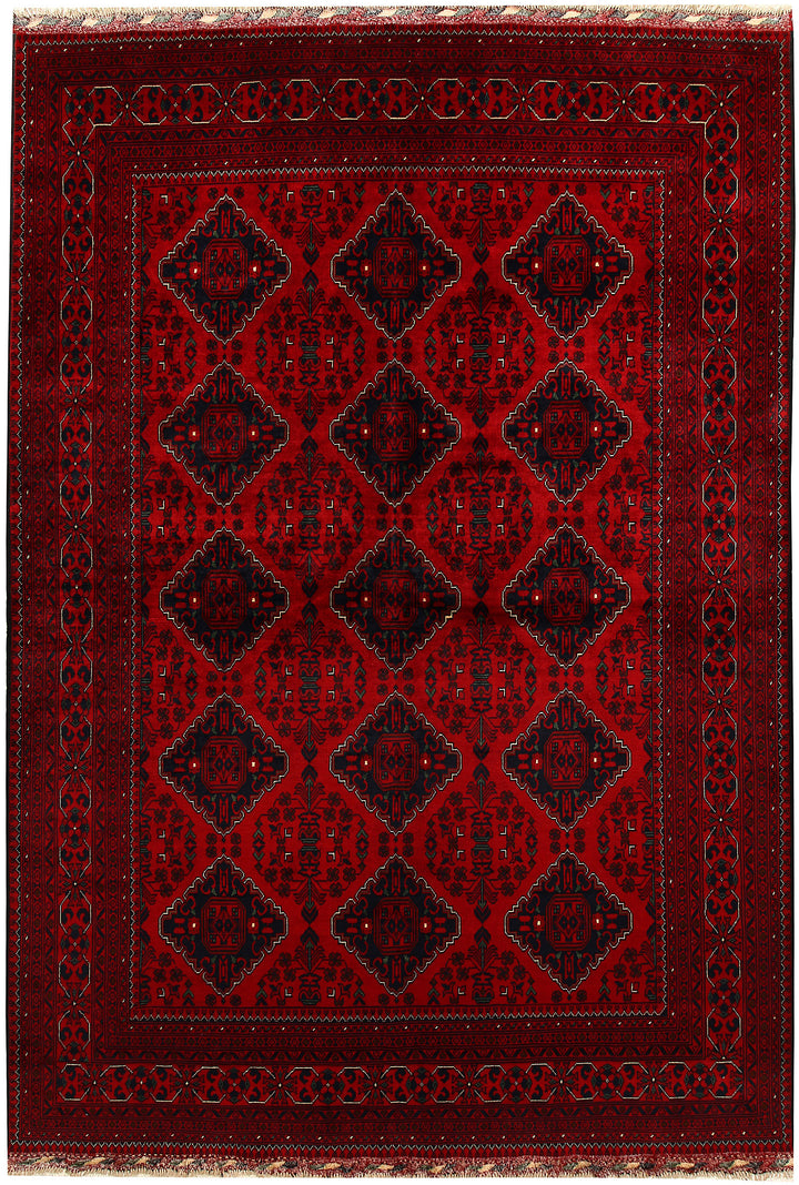 Dark Red Khal Mohammadi 6'  7" x 9'  9" - No. QA94487