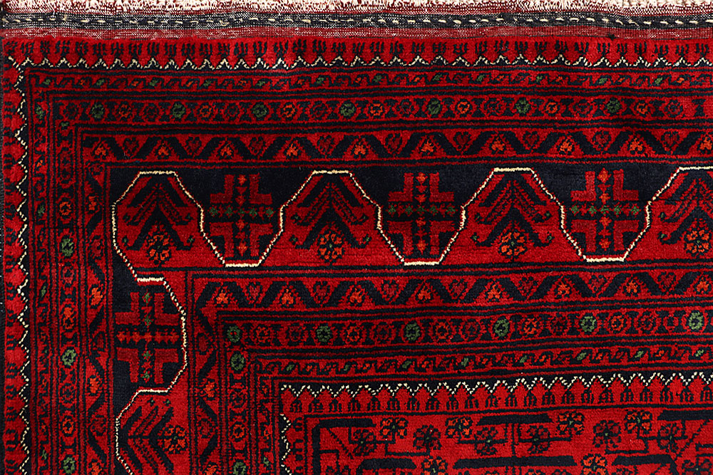 Dark Red Khal Mohammadi 6' 5 x 9' 3 - No. 67505 - ALRUG Rug Store