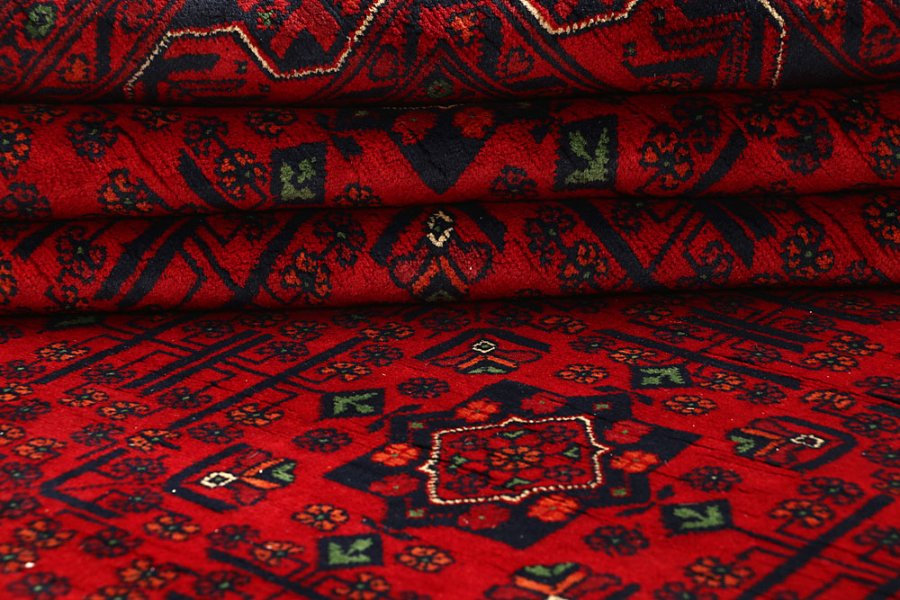 Dark Red Khal Mohammadi 6' 5 x 9' 3 - No. 67505 - ALRUG Rug Store