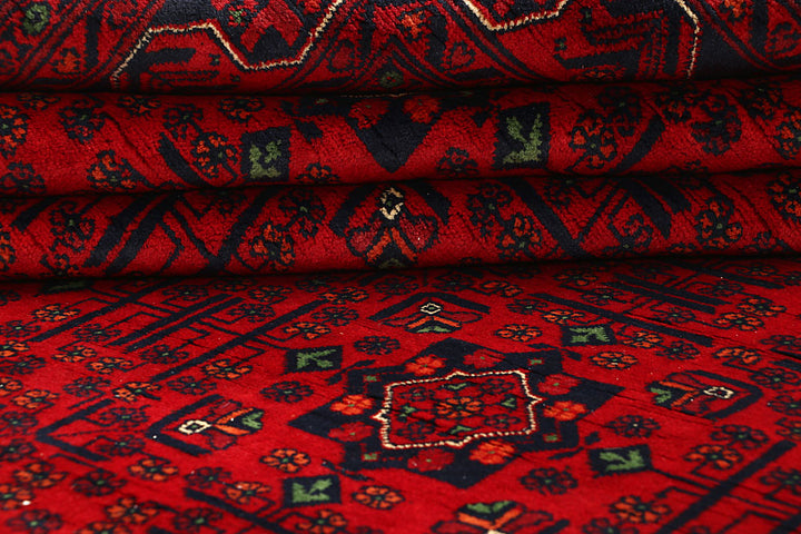 Dark Red Khal Mohammadi 6' 5 x 9' 3 - No. 67505 - ALRUG Rug Store