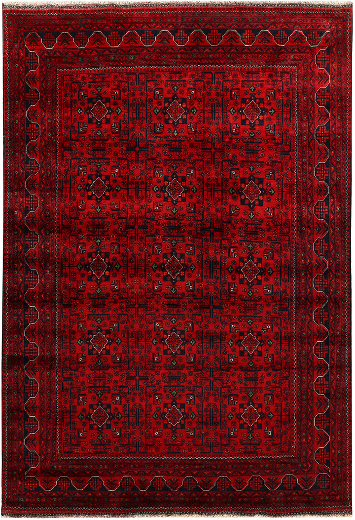 Dark Red Khal Mohammadi 6' 5 x 9' 3 - No. 67505 - ALRUG Rug Store