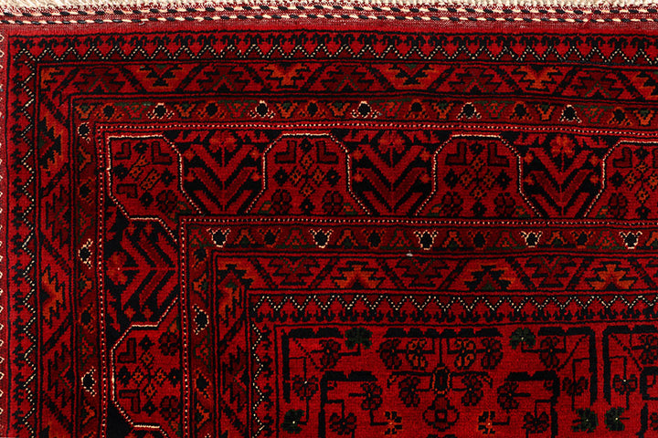 Dark Red Khal Mohammadi 6' 6 x 9' 9 - No. 67506 - ALRUG Rug Store