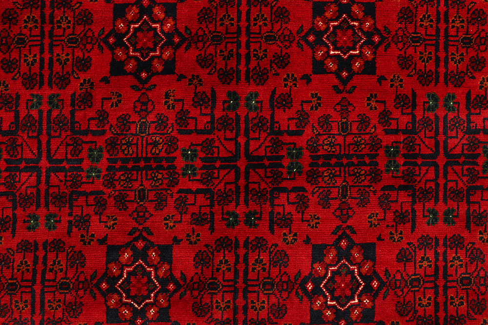 Dark Red Khal Mohammadi 6' 6 x 9' 9 - No. 67506 - ALRUG Rug Store