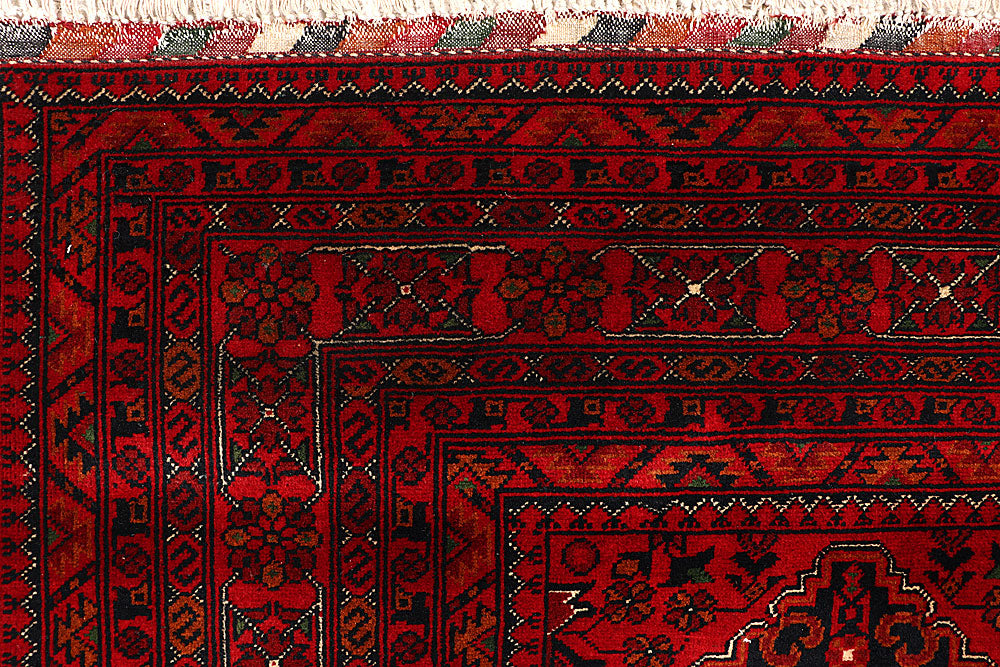 Dark Red Khal Mohammadi 6' 7 x 9' 6 - No. 67507 - ALRUG Rug Store