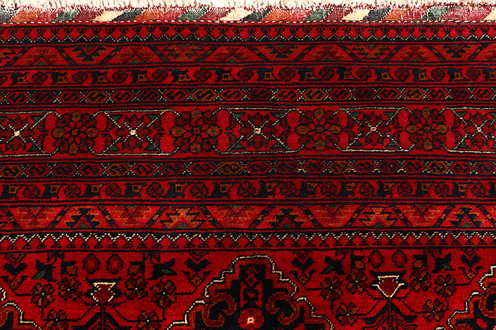 Dark Red Khal Mohammadi 6' 7 x 9' 6 - No. 67507 - ALRUG Rug Store
