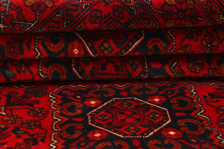 Dark Red Khal Mohammadi 6' 7 x 9' 6 - No. 67507 - ALRUG Rug Store