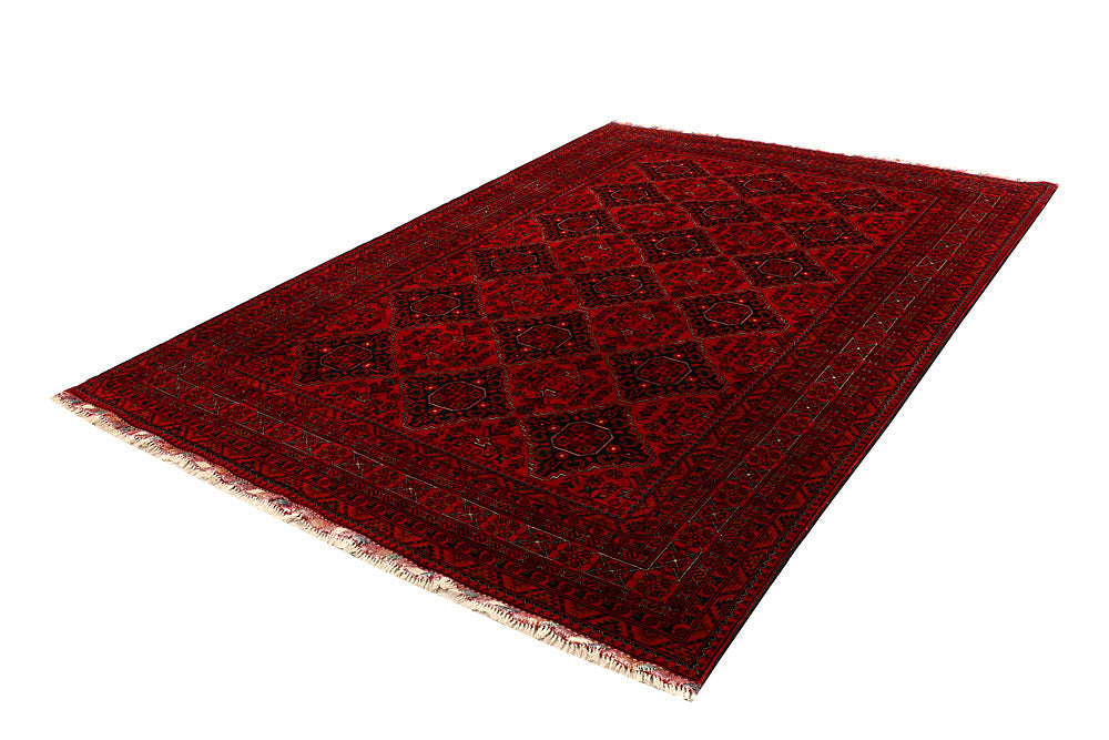 Dark Red Khal Mohammadi 6' 7 x 9' 6 - No. 67507 - ALRUG Rug Store