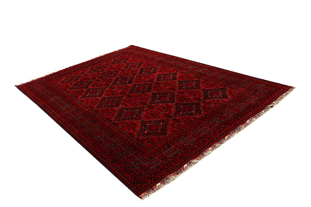 Dark Red Khal Mohammadi 6' 7 x 9' 6 - No. 67507 - ALRUG Rug Store